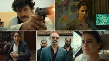 Ghost Trailer: Akkineni Nagarjuna Takes Down Crime Kingpins in This Visually Appealing Actioner (Watch Video)