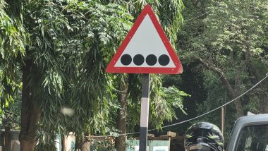 New Sign Board With Four Black Dots, Bengaluru Traffic Police Explains Its Meaning