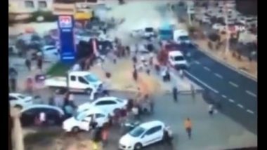 Turkey Accident: 16 Killed, 29 Injured After Truck Hits Crowd in Mardin, CCTV Video Shows The Horrific Crash Scene