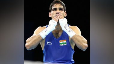 Sports News | CWG 2022: Indian Boxer Mohammed Hussamuddin Claims Bronze in Men's 57kg Final