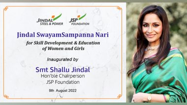 Business News | JSPL Foundation Provides Financial Assistance to 508 Girls Under Its Jindal Swayam Sampanna Nari Programme