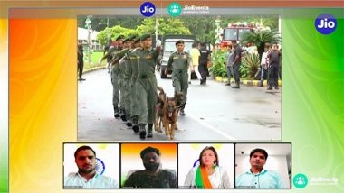 Business News | Jio Invited All of India for an Online Flag Hoisting