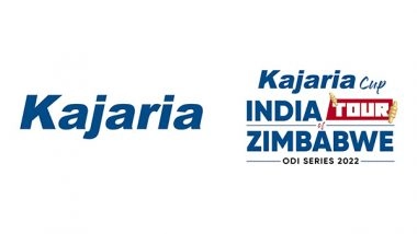Business News | Kajaria Ceramics to Be Title Sponsor for India's Zimbabwe Tour