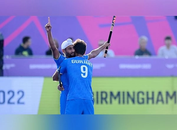 Sports News | Indian Men's Hockey Team Beats South Africa 3-2 to Reach Commonwealth Games 2022 Final