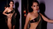 Urfi Javed Gives a Culture Shock in Sequined Bodycon Dress, Netizens Say &lsquo;Isse Accha to Nangi He Ho Ja&rsquo; (View Pic)
