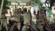 Independence Day 2022: Uttar Pradesh Police Personnel Dances On Tunes of Patriotic Songs; Take Out ‘Tiranga Yatra’ in Moradabad (Watch Video)