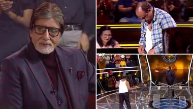 Kaun Banega Crorepati 14: Contestant Vijay Gupta Takes Off His Shirt in Front of Amitabh Bachchan and the Audience (Watch Promo Video)