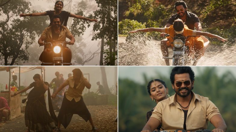 Viruman Song Madura Veeran: Karthi and Aditi Shankar’s Chemistry Is the Highlight of This Love Track (Watch Video)