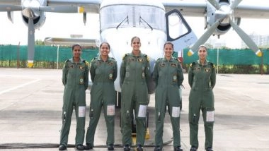 India News | Indian Navy's All-woman Aircrew Creates History, Completes Reconnaissance Mission in North Arabian Sea