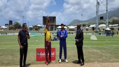 Sports News | India Win Toss, Opt to Bowl Against West Indies in Third T20I