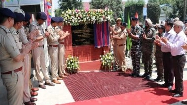 India News | J&K: DGP Inaugurates Containerized Shooting Range, Flags off Bullet Resistant Light Motor Vehicles
