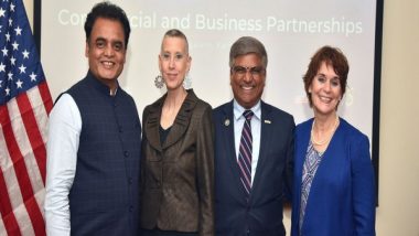 World News | US Charge D'Affaires Patricia Lacina Acknowledges India-US Economic Ties  in Bangalore