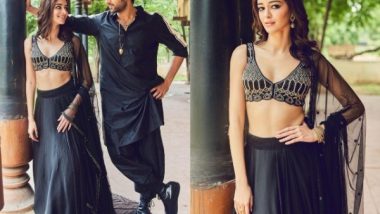 Entertainment News | Ananya Panday, Vijay Devarakonda Twin in All Black for 'Liger' Promotions
