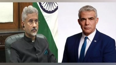 World News | Jaishankar Expresses Confidence of India, Israel Realising Vision of Bilateral Partnership