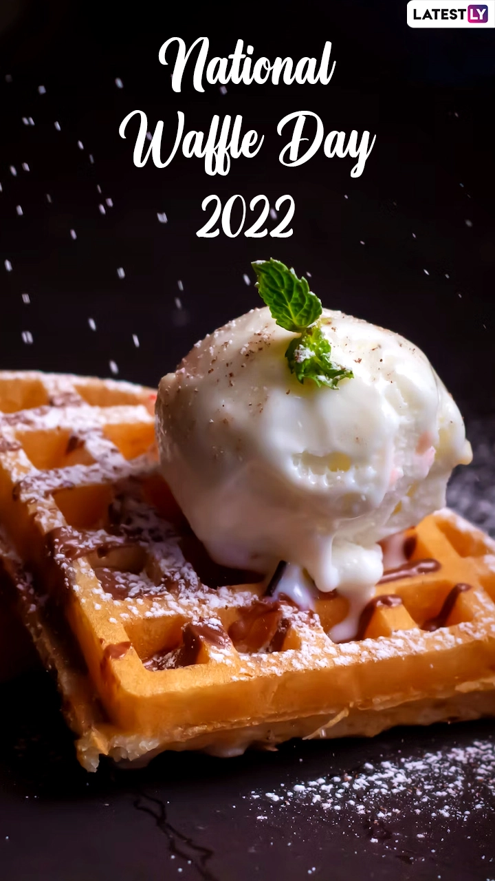 National Waffle Day 2022 Quotes and HD Images To Send on the Sweet Food Day