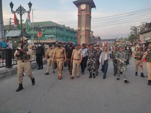 India News | J-K DGP Reviews Ground Zero Situation in Srinagar Ahead of Ashooora, Independence Day - Vimarsana News