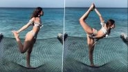 Alaya F Flaunts Her Toned Body in Bikini as She Vacays in Maldives (Watch Video)