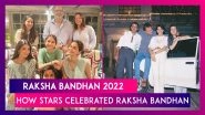 How Sanjay Dutt, Sonam Kapoor, Ananya Panday and Other Stars Celebrated Raksha Bandhan This Year