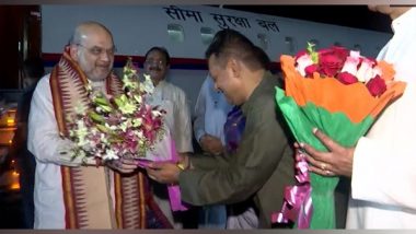 India News | Odisha: Union Ministers Amit Shah, Dharmendra Pradhan Arrive in Bhubaneswar