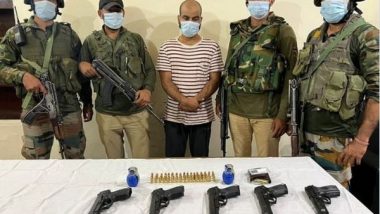 India News | One 'hybrid Terrorist' of LeT Arrested in J-K's Budgam