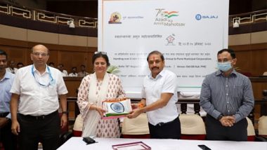 Business News | Bajaj Group Joins Hands with Pune Municipal Corporation to Commemorate 'Azadi Ka Amrit Mahotsav'