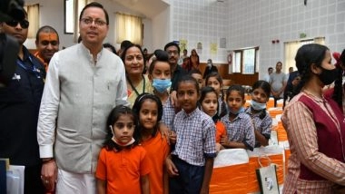 India News | CM Dhami Launches Hygiene Education Programme for Uttarakhand Schools