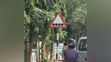 Entertainment News | Did You Know What This Road Sign Mean? Bengaluru Traffic Police Reveals