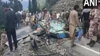 India News | Pahalgam Bus Accident: J-K Lt Guv, Union Home Minister Condole Demise of 6 ITBP Jawans; Total 30 Injured