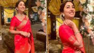 Disha Parmar Channels the ‘Quintessential 60’s Heroine’ in Pink Silk Saree! View Bade Achhe Lagte Hain 2 Actress' Beautiful Pics