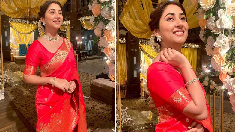 Disha Parmar Channels the ‘Quintessential 60’s Heroine’ in Pink Silk Saree! View Bade Achhe Lagte Hain 2 Actress' Beautiful Pics