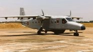 World News | India Gifts Dornier Aircraft to Strengthen Maritime Security of Sri Lanka