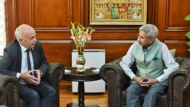 World News | Jaishankar Meets Switzerland Federal Councillor Ueli Maurer, Reviews Bilateral Ties