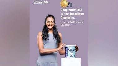 Business News | India's Paint and Decor Giant, Asian Paints Congratulates New Brand Ambassador, PV Sindhu