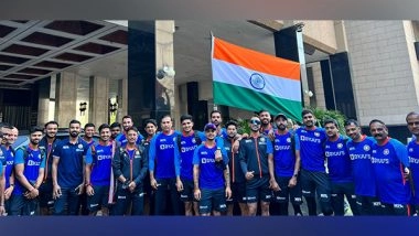Sports News | Team India Celebrates 76th Independence Day in Harare