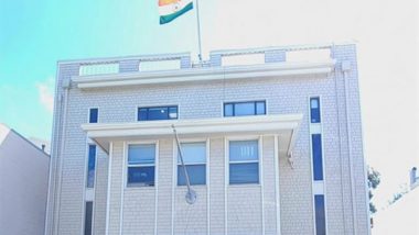 World News | Khalistan Slogans Painted on Walls of Indian Consulate in San Francisco: Report