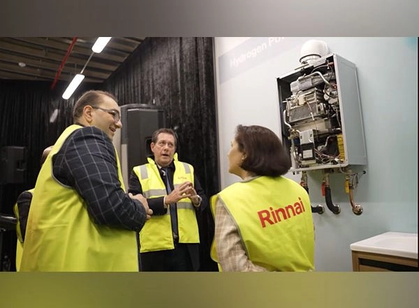 World News | Rinnai Begins Demonstration Experiment of Hydrogen Hot Water Heater