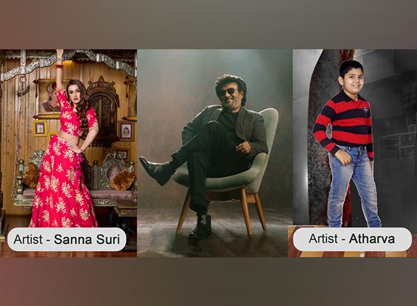 Business News | Two Incredibly Talented Artists Sanna Suri and Child Artist Atharva Unnikrishnan Vadakath Bagged Parallel Roles in Rajnikanth Starrer-Jailer