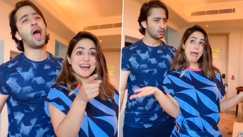 Shaheer Sheikh and Hina Khan Re-Create the Iconic Scene of Rahul-Anjali From Kuch Kuch Hota Hai! (Watch Video)