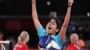 CWG 2022: President Droupadi Murmu Congratulates Para Table Tennis Player Bhavina Patel on Clinching Gold Medal