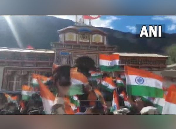 India News | Uttarakhand: ITBP Personnel, Locals Take Part in Tiranga Yatra in Badrinath
