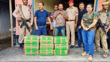 India News | Assam: 92 Kg of Ganja Seized in Bajali, One Held