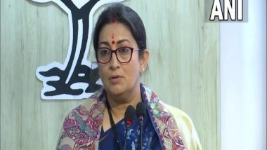 India News | Delhi HC Seeks Response of Union Minister Smriti Irani on Pleas by Tech Giants