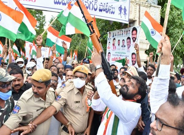 India News | Telangana Minister Opens Fire from Police Gun at a Public Rally; Rubbishes Allegations Later