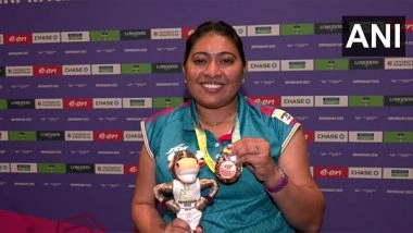 Sports News | CWG: Winning Medal Was on My Mind Ever Since My Selection in Commonwealth Games: Para TT Player Sonalben Patel
