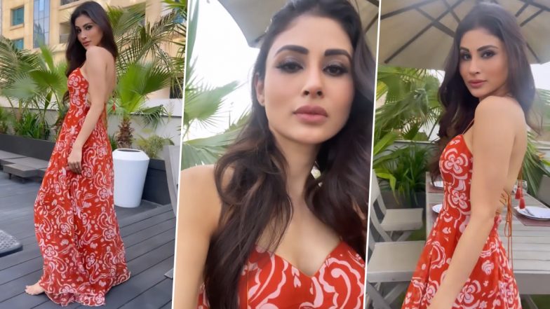 Mouni Roy Looks Chic in Long Summer Dress As the Brahmastra Actress Flaunts Her Exuberant Fashion in Recent Instagram Reel!