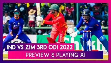 IND vs ZIM 3rd ODI 2022 Preview & Playing XI: Visitors Aim For Clean Sweep