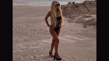 Jessica Simpson Flaunts Her Cut-Out Swimsuit From 'Romantic, Sexy' Beach Vacation With Hubby Eric Johnson (View Pic)