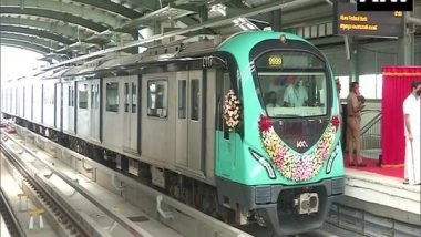India News | Commuters Can Travel Any Distance for Rs 10 on Kochi Metro on Independence Day