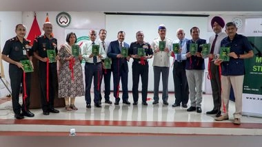 India News | Indian Army Chief General Manoj Pande Releases Book 'Men of Steel' About Leadership in Armed Forces