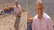 BBC Journalist Gets High on Air After Accidentally Inhaling Fumes from Burning Pile of Drugs; Old Video Goes Crazy Viral on Internet!